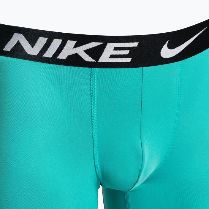 Pánske boxerky Nike Dri-Fit Essential Micro Boxer Brief 3 páry modrá/navy/turquoise 6