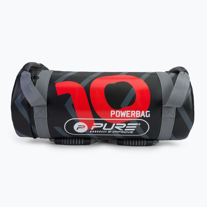 Pure2Improve 10kg Power Bag červený/čierny P2I201720 tréningový vak 2