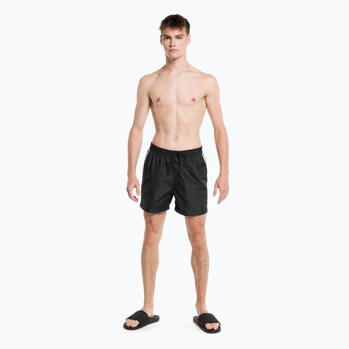 Pánske plavecké šortky Calvin Klein Medium Drawstring black 4