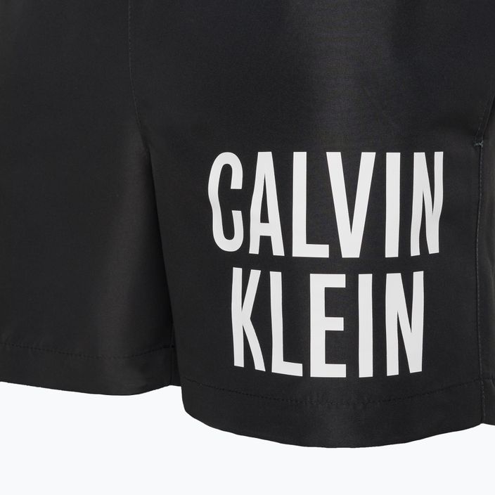 Pánske plavecké šortky Calvin Klein Medium Drawstring black 3
