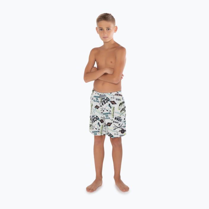 Detské plavecké šortky Protest Prtyansen biela P2810621 4