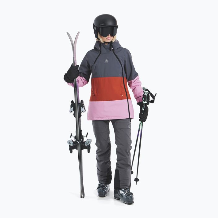 Dámska lyžiarska bunda Protest Prtlimia shadow grey 2