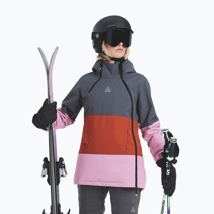 Dámska lyžiarska bunda Protest Prtlimia shadow grey 5