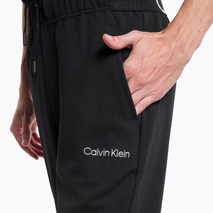 Pánske tréningové nohavice Calvin Klein Knit BAE black beauty 7