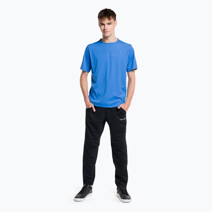 Pánske modré tričko Calvin Klein Palace 2
