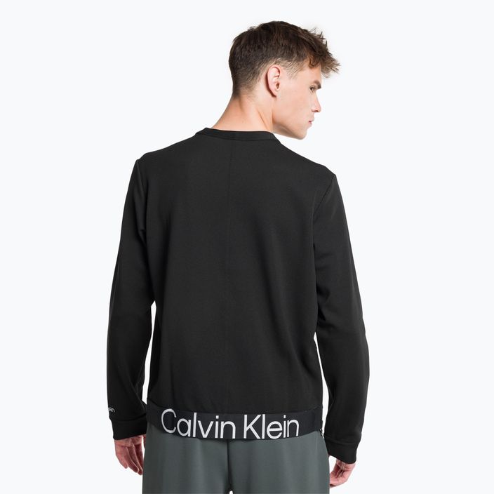 Pánska mikina Calvin Klein Pullover BAE black beauty 3