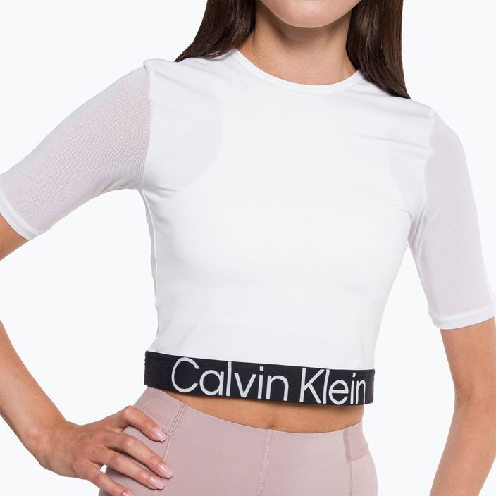 Dámske tričko Calvin Klein Knit bright white 4