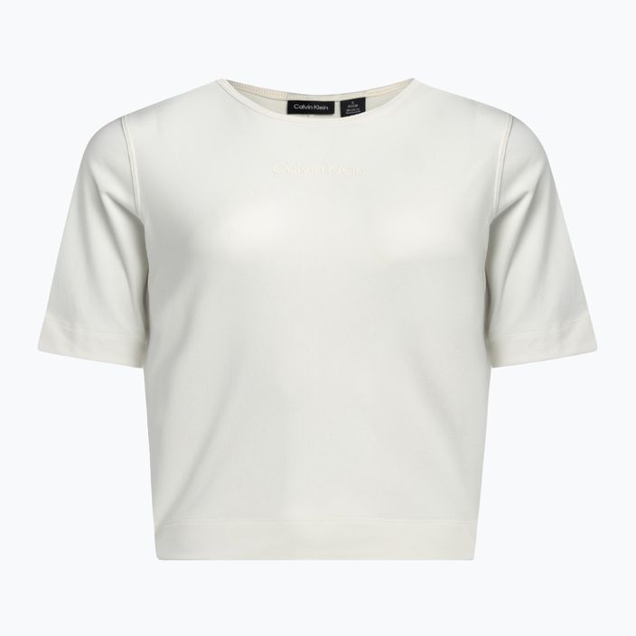 Dámske tričko Calvin Klein Knit white semiš 5