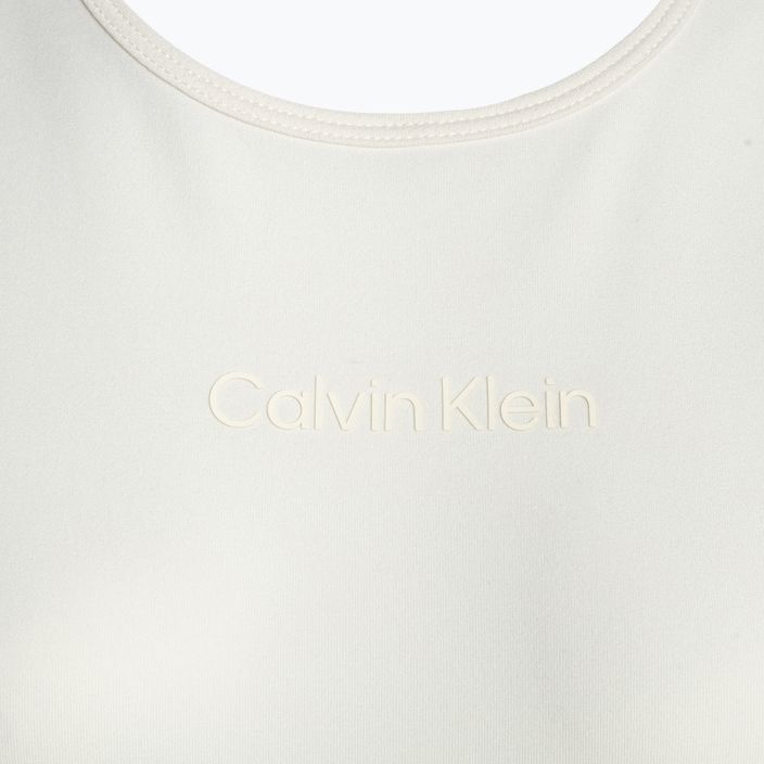 Dámske tričko Calvin Klein Knit white semiš 7
