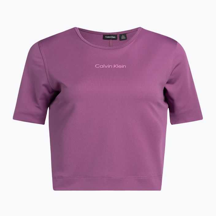 Dámske tričko Calvin Klein Knit amethyst 5