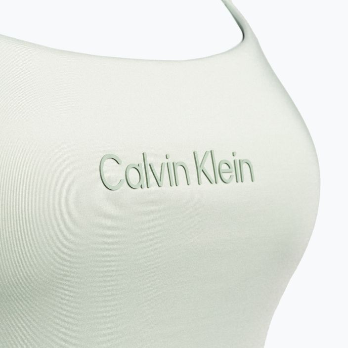 Calvin Klein Nízka podpora 8HV seaspray zelená fitness podprsenka 8