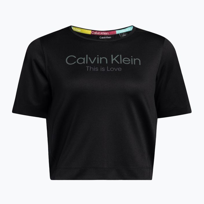 Dámske tričko Calvin Klein Knit black beauty 5
