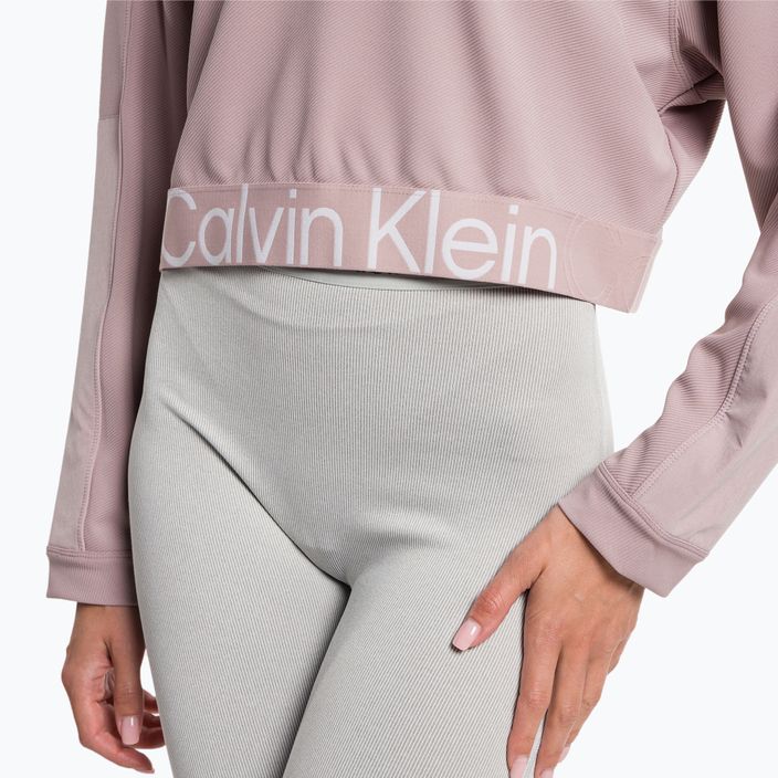 Dámska mikina Calvin Klein Pullover gray rose 4