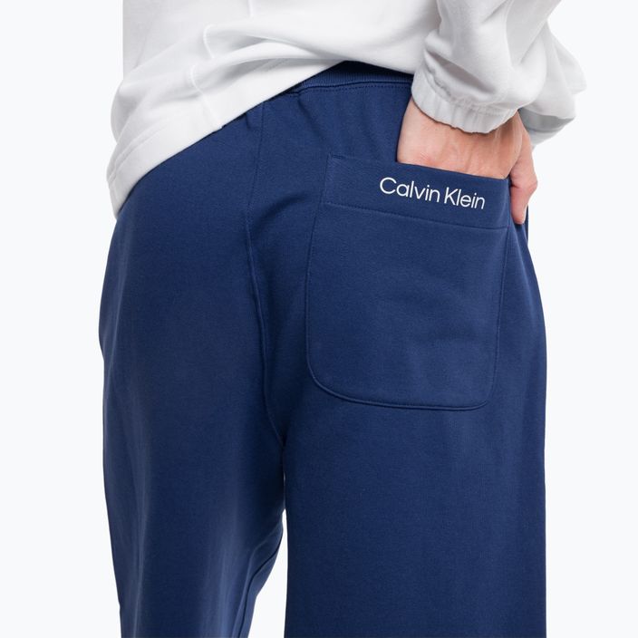 Pánske tréningové šortky Calvin Klein 7" Knit 6FZ blue depths 4