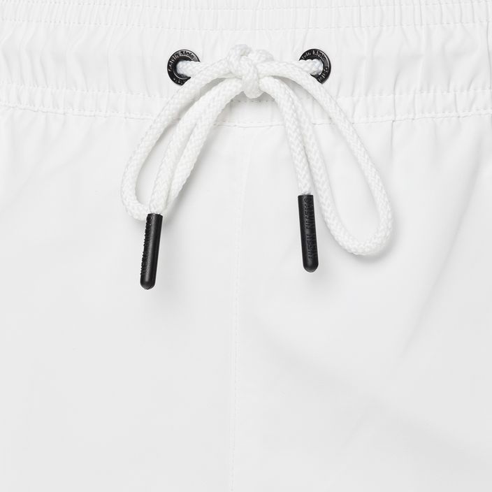 Pánske plavecké šortky Calvin Klein Medium Drawstring white 3