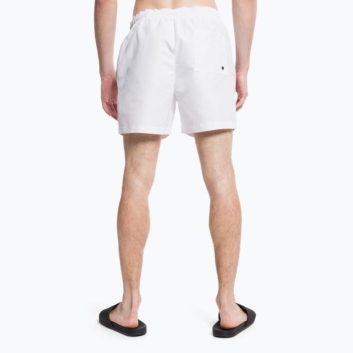 Pánske plavecké šortky Calvin Klein Medium Drawstring white 7