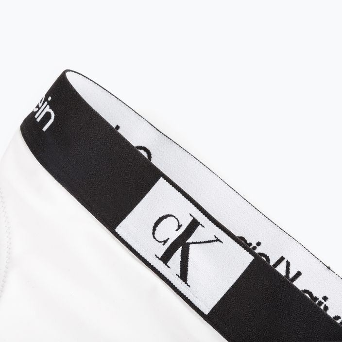 Calvin Klein Spodný diel plaviek YCD biely 3