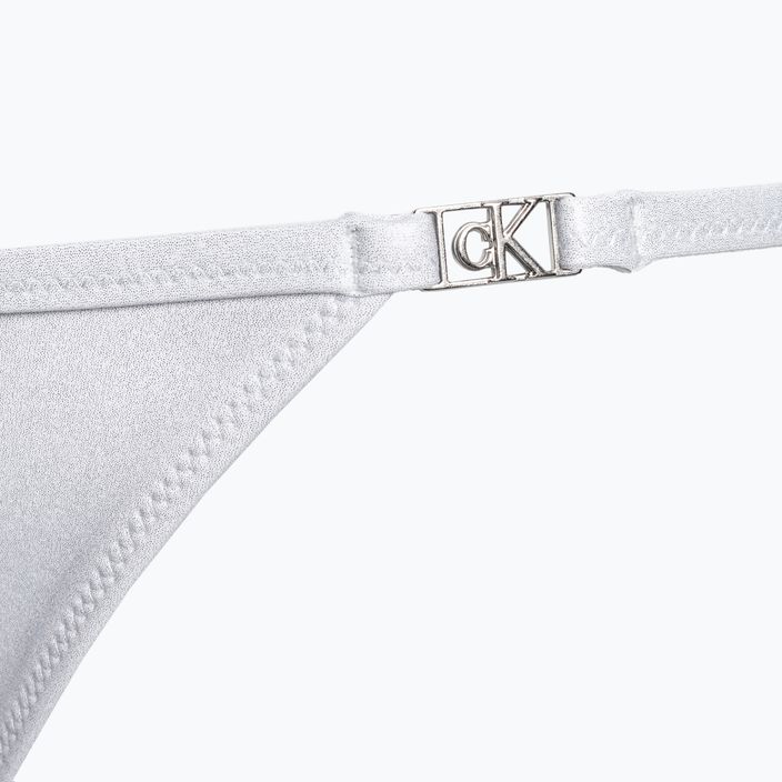 Calvin Klein String Cheeky Bikini spodný diel biely 3