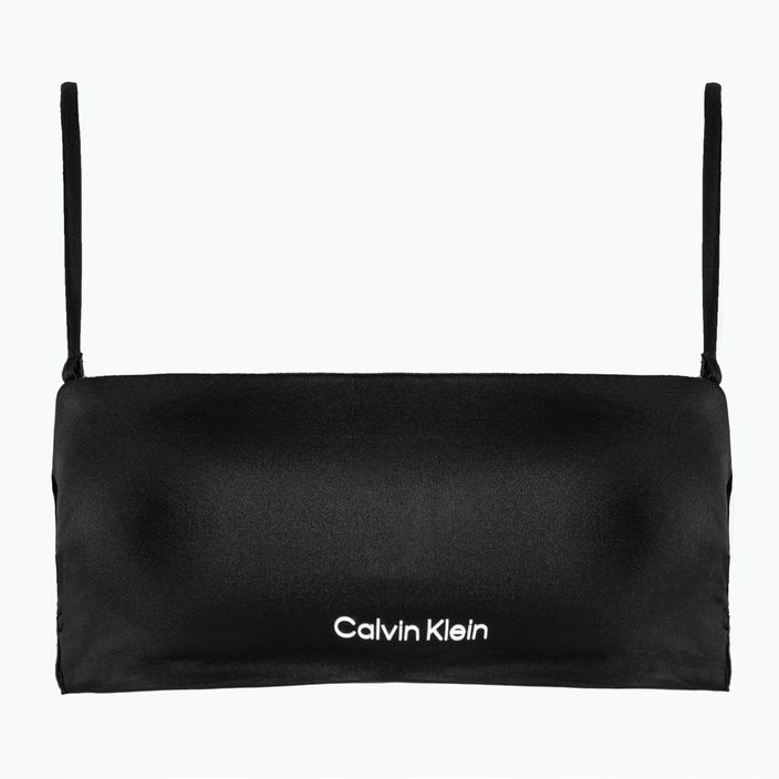 Calvin Klein Vrchný diel plaviek Bandeau-Rp čierny