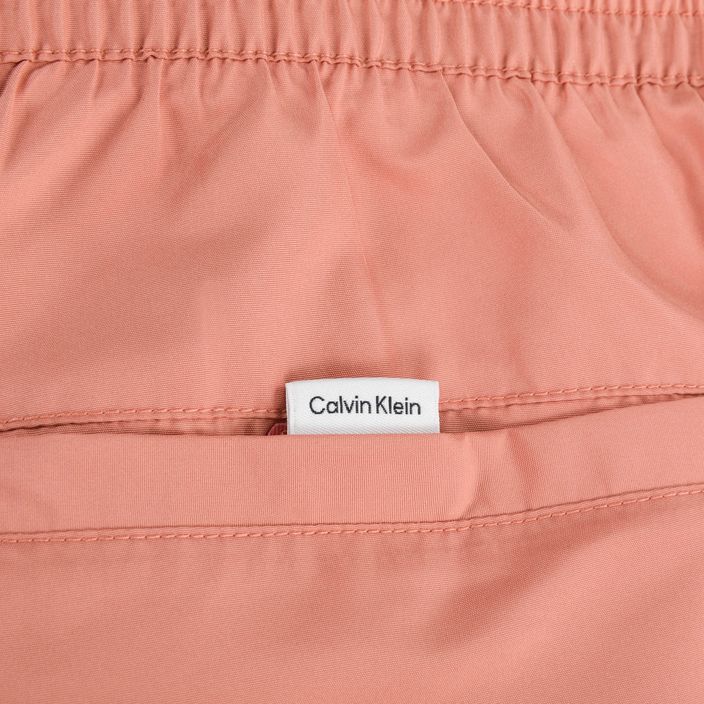 Pánske plavecké šortky Calvin Klein Medium Drawstring pink 4