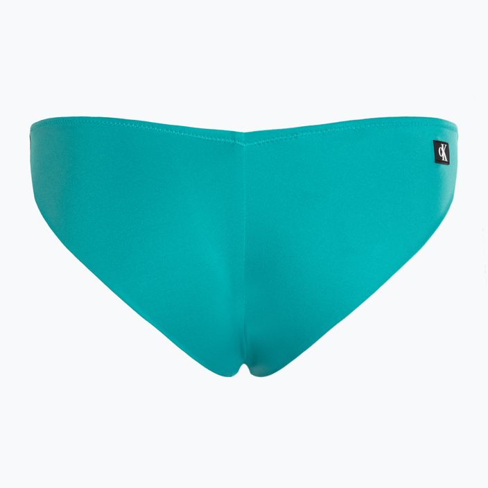 Calvin Klein Spodný diel plaviek Brazilian blue ocean 2