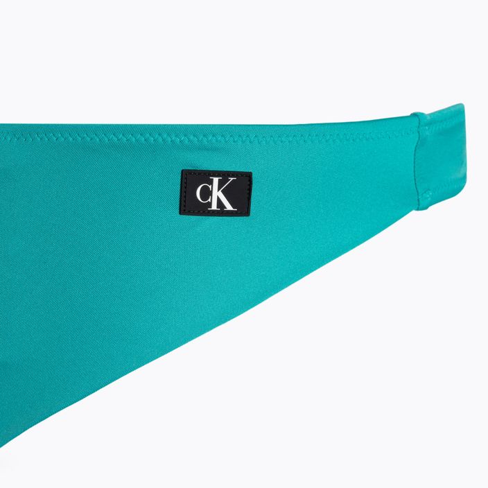 Calvin Klein Spodný diel plaviek Brazilian blue ocean 3