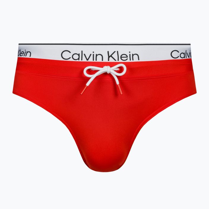 Pánske plavky Calvin Klein Brief Double WB červené