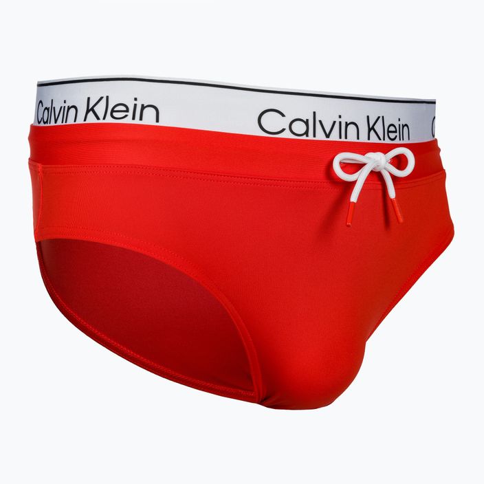 Pánske plavky Calvin Klein Brief Double WB červené 3