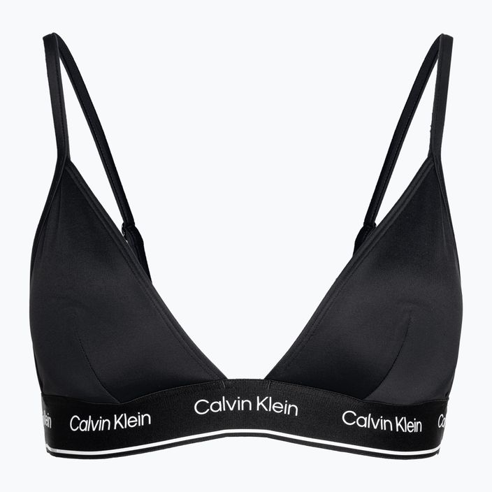 Calvin Klein Vrchný diel plaviek Triangle-RP čierny