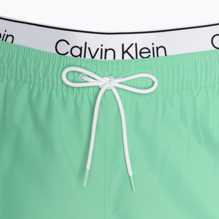 Pánske plavecké šortky Calvin Klein Medium Double WB cabbage 3