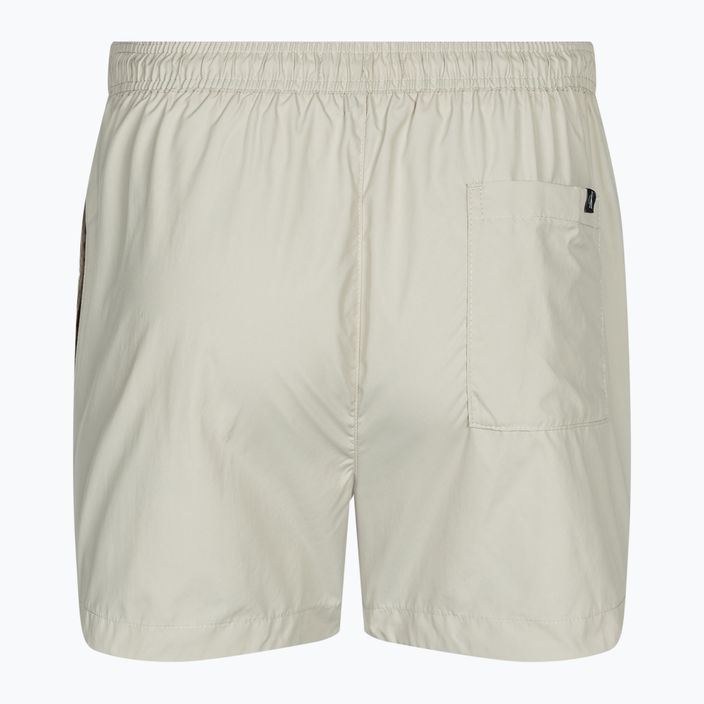 Pánske plavecké šortky Calvin Klein Short Drawstring silver lining 2