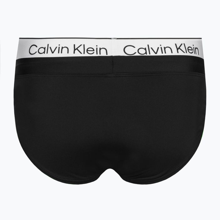 Pánske plavky Calvin Klein Brief Double WB black 2