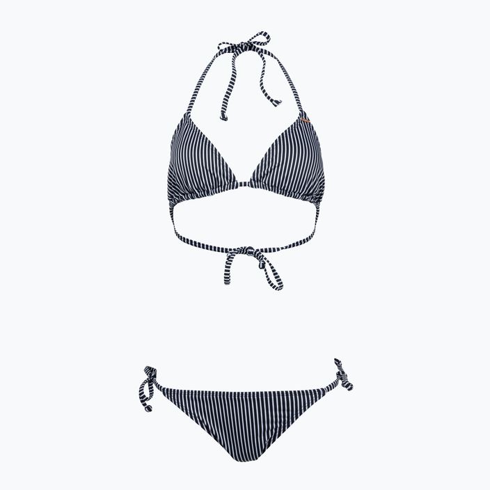 Dámske dvojdielne plavky O'Neill Capri Bondey Bikini black simple stripe