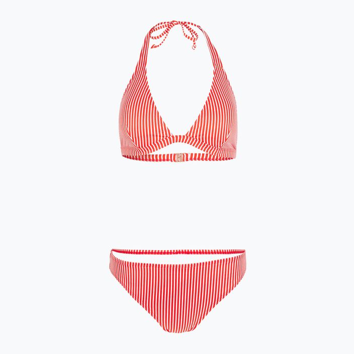 Dámske dvojdielne plavky O'Neill Marga Cruz Bikini red simple stripe