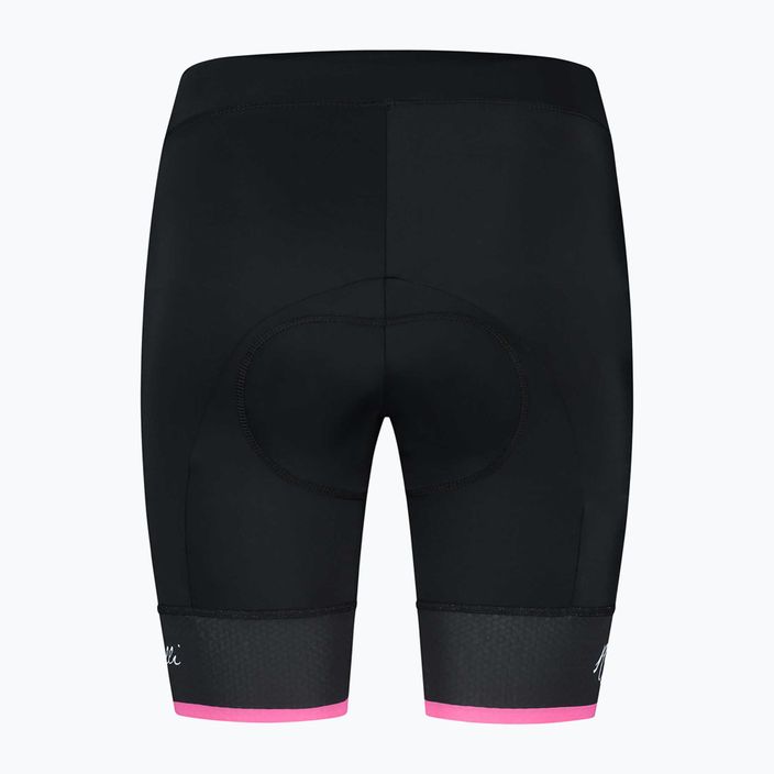 Dámske cyklistické šortky Rogelli Select II black/pink 4