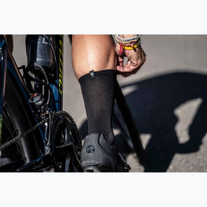 Cyklistické ponožky Rogelli Essential 2 páry čierne 3