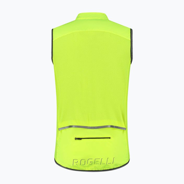 Pánska cyklistická vesta Rogelli Core fluor 4