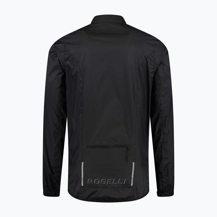Pánska cyklistická bunda Rogelli Core black 5
