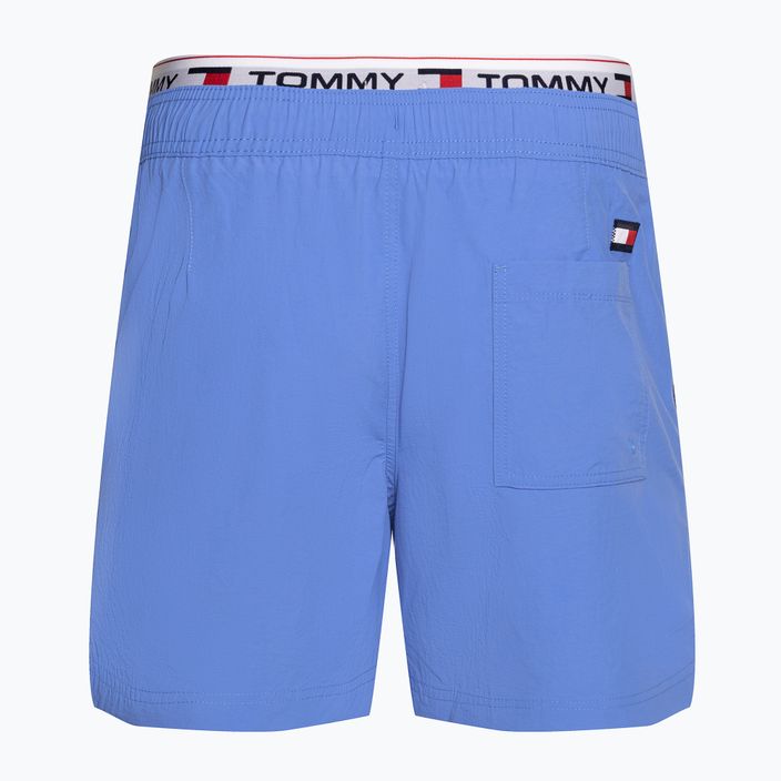 Pánske plavecké šortky Tommy Hilfiger DW Medium Drawstring blue spell 2