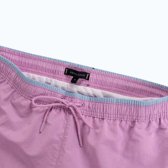 Pánske plavecké šortky Tommy Hilfiger Medium Drawstring sweet pea pink 4