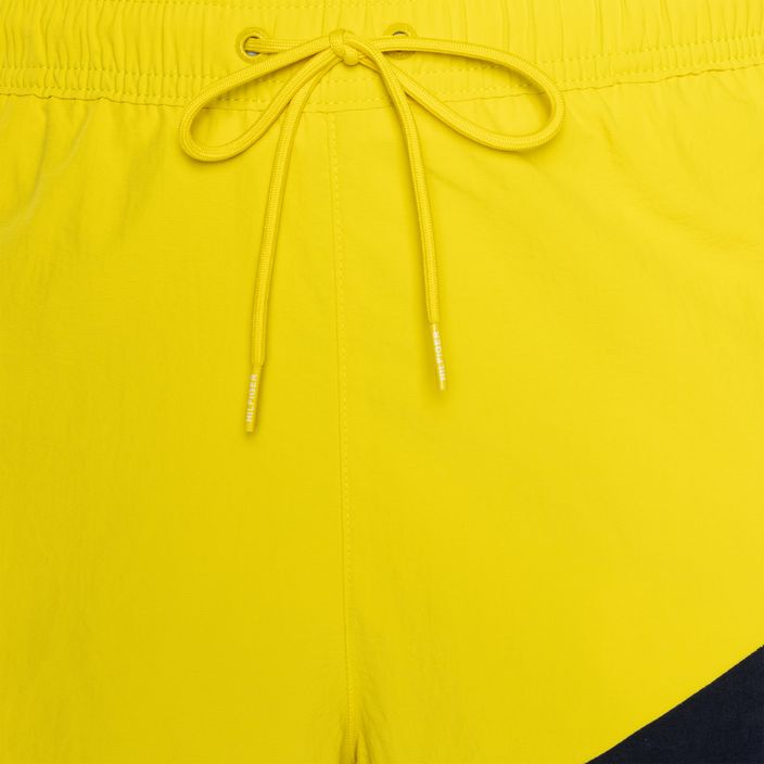 Pánske plavecké šortky Tommy Hilfiger SF Medium Drawstring valley yellow 3