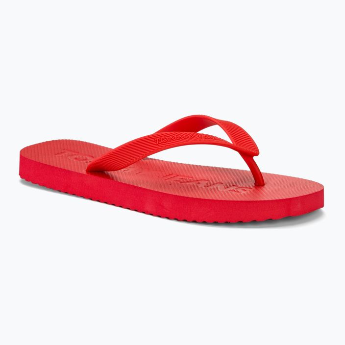 Pánske žabky Tommy Jeans Beach Flip Flop deep crimson