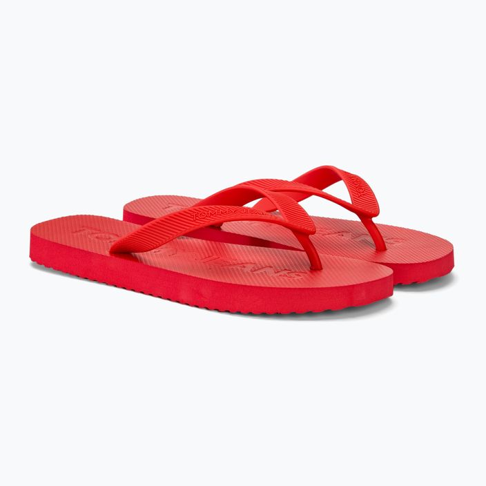 Pánske žabky Tommy Jeans Beach Flip Flop deep crimson 4