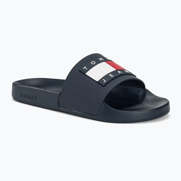 Tommy Jeans Dámske šľapky Flag Pool Slide Ess dark night navy