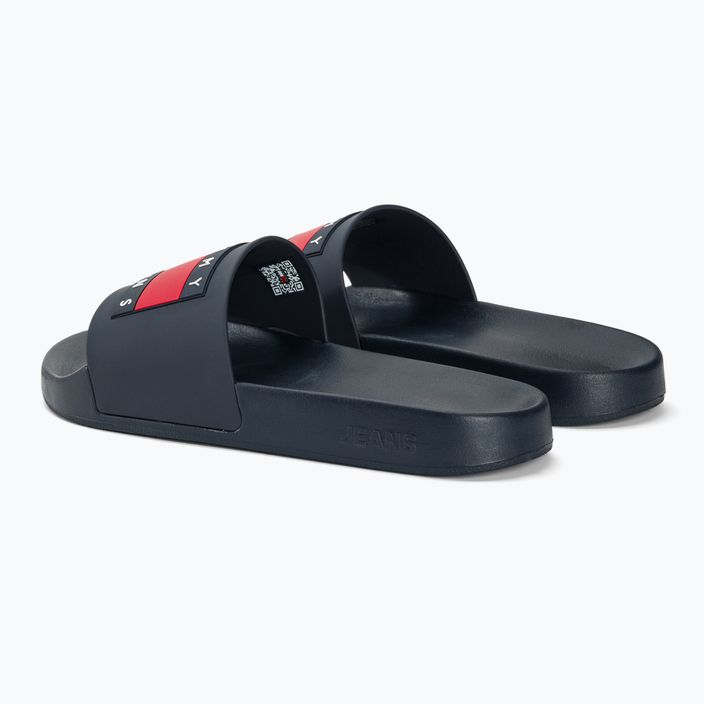 Tommy Jeans Dámske šľapky Flag Pool Slide Ess dark night navy 3