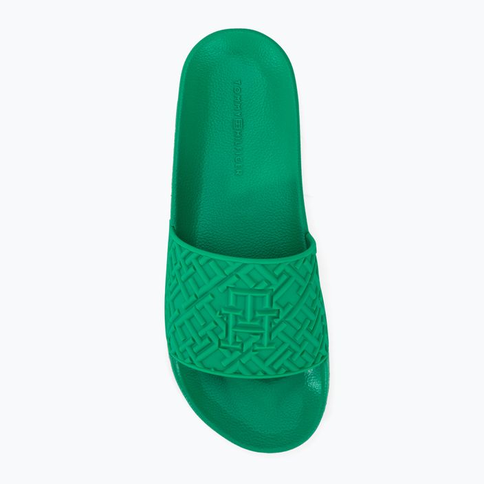 Dámske šľapky  Tommy Hilfiger Monogram Pool Slide olympic green 6