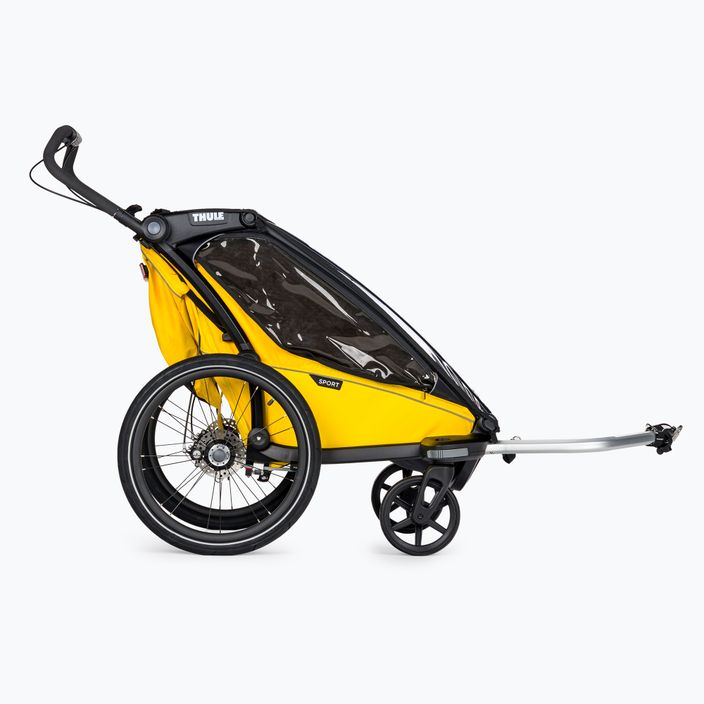 Príves Thule Chariot Sport 1 pre jeden bicykel žltý 10201022 2