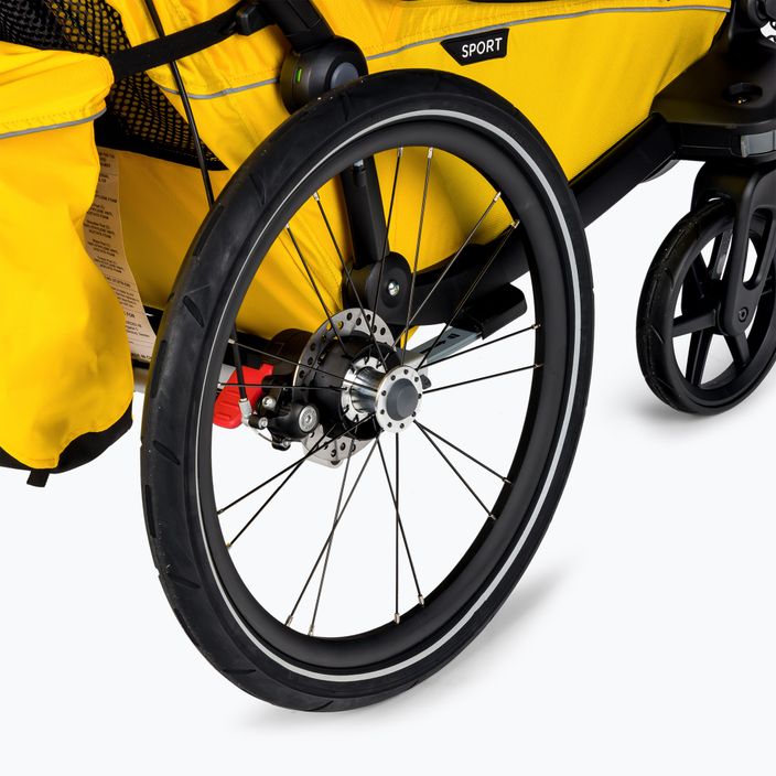 Príves Thule Chariot Sport 1 pre jeden bicykel žltý 10201022 6