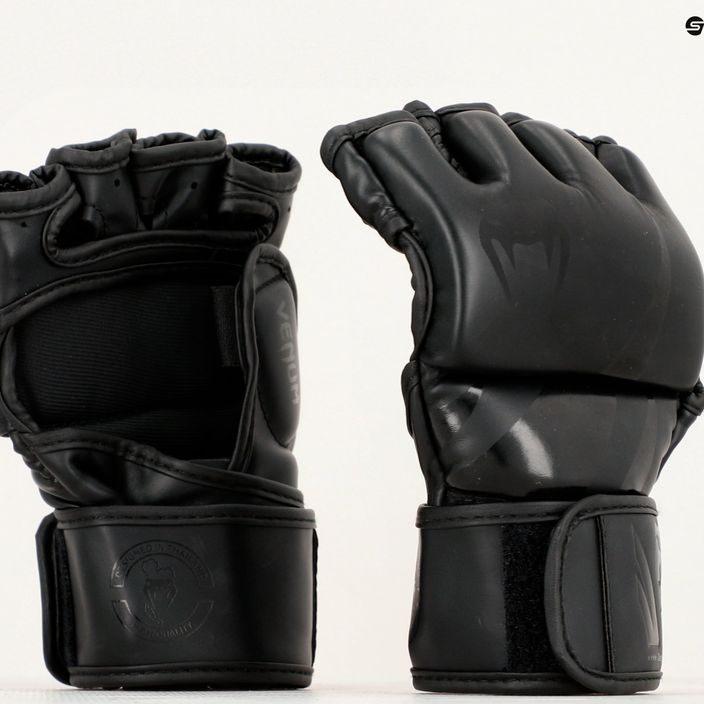 Venum Challenger matné/čierne tréningové rukavice MMA 5