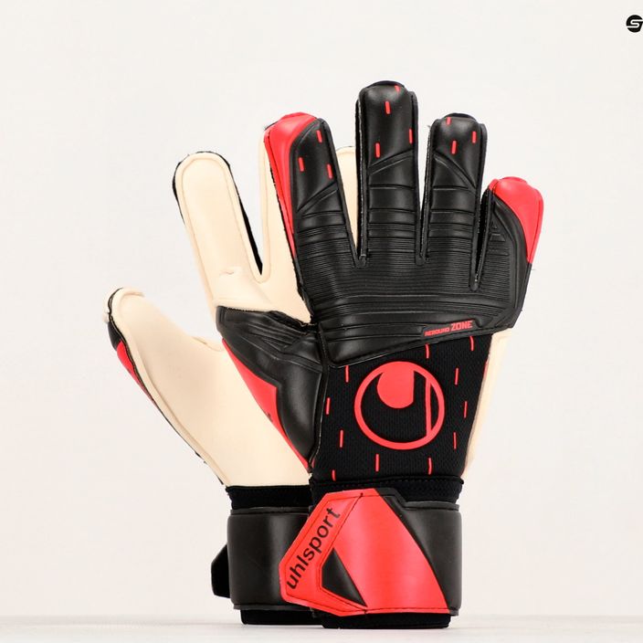 Detské brankárske rukavice uhlsport Classic Absolutgrip black/red/white 4